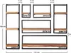Wandregal Edge 100cm Produktbild-Vorschau 7