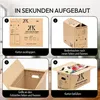 30 XXL UMZUGSKARTONS 2 Wellig 45kg UMZUGKARTONS PROFI Produktbild-Vorschau 6