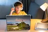 MuchoWow® Laptop Aufkleber Sticker Cover Sonnenuntergang Produktbild-Vorschau 3