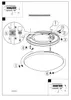 Eglo 93498 Manilva LED applique / plafoniera 12W acciaio Anteprima dell’immagine prodotto 6