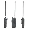Three views of a black CB radio. Voir les images du produit
