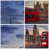 Bild auf Leinwand - Leinwandbild - London Bus - 45x80cm - Produktbild-Vorschau 8