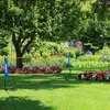 Badmintonová síť Relaxdays, výškově nastavitelná až do 225 Náhled obrázku produktu 5