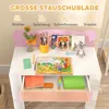 AIYAPLAY Kinderschreibtisch Set mit Tischplatte & Schublade Produktbild-Vorschau 5