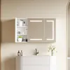 Armoire de salle de bains avec miroir - 100 x 60 cm - 3 Voir les images du produit 7