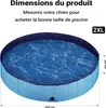 Fudajo Piscine pour chien – Ø 160 cm, hauteur 30 cm – Voir les images du produit 4