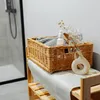 Cesta de mimbre Creative Home, 40 x 30 x 16 cm (+/- 2cm) , Vista previa de la imagen del producto 4
