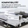 Crucial T705 2TB M.2 NVMe PCIe 5.0 x4 Gen5 mit weißem Produktbild-Vorschau 6