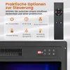 COSTWAY 18" Elektrischer Kamineinsatz 750W/1500W, Produktbild-Vorschau 7
