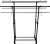 Relaxdays Kleiderständer rollbar, mit Ablage, verstellbar Produktbild-Vorschau 5