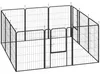 Cage pour chiens Stahl, couleur noire Voir les images du produit 12