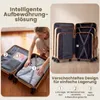 COSTWAY Kofferset 5 tlg., Koffer Set Hartschale inkl. 1 Produktbild-Vorschau 4