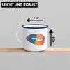 Trendation - LGBT Emaille Tasse Geschenk für Schwule Lesben Produktbild-Vorschau 3