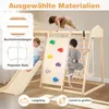 COSTWAY Klettergerüst, 8in1 Kletterdreieck mit Schaukel, Produktbild-Vorschau 4