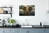 MuchoWow® Poster Afrikanischer Elefant gegen die dunklen Produktbild-Vorschau 4