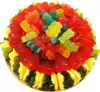 Fruchtgummi Waldmeister Wackelpudding Torte mit Vanillesoße Produktbild-Vorschau 1