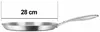 Cheffinger, Crêpe Pfanne 28cm Edelstahl für alle Herdarten Produktbild-Vorschau 5
