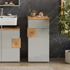 Midi skrinka Vicco Eden Šedá 40 x 84 cm, Model 59748 Náhľad obrázku produktu 3
