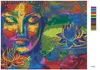 Zuty - Malen nach Zahlen - REGENBOGEN BUDDHA, 40x50 cm, mit Produktbild-Vorschau 3