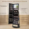 COSTWAY Armoire à bijoux 360°, armoire à glace avec miroir Voir les images du produit 5
