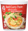 A red tub of Cook Brand Red Curry Paste with an image of curry on the front. Voir les images du produit