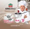 Kinghoff rondel stalowy 0.5l 12cm podwójna wylewka KH1123 Podgląd zdjęcia produktu 5