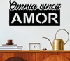Wallity, Omnia Vincit Amor 1, Dekoratives Wandaccessoire Produktbild-Vorschau 1