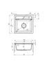 1-bowl granite sink Anteprima dell’immagine prodotto 5