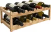 Casier à vin Relaxdays, 8 bouteilles, bambou, L x H x P : Voir les images du produit 1