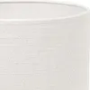Close-up of a white lampshade with a textured fabric surface. Produktbild-Vorschau