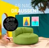 LUMALAND Sedací vak Lounge (320 l) – vnitřní i venkovní Náhled obrázku produktu 6