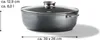 STONELINE® cocotte ovale 39x26 cm | avec couvercle Voir les images du produit 6