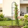 Vilde | Zahradní obelisk kovový zelený - 36x36x194 cm - Náhled obrázku produktu 2