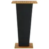 VidaXL 313463, Schwarz, 600 mm, 600 mm, 1100 mm Produktbild-Vorschau 1