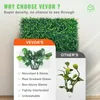 VEVOR Umělý živý plot, 25,4 x 25,4 cm, 12 kusů, podložka Náhled obrázku produktu 4