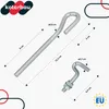 KOTARBAU® 10er Set Gewindespanner M8 verzinkter Stahl Produktbild-Vorschau 3