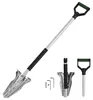 Vigevee 1 Stück Schwarzer Klappspaten 119 cm, 2 in 1 Produktbild-Vorschau 1