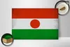Holzschild Flagge Niger 30x20cm Flag of Niger Vintage Produktbild-Vorschau 3