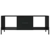 vidaXL Table basse noire 102x50x40 cm Bois composite Voir les images du produit 5