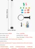 Lampe à lave VEVOR avec 10 poissons flottants, 151 cm, Voir les images du produit 7