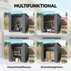 Outsunny Zeltgarage 1,9x1,2 m Wasserdicht Garagenzelt mit Produktbild-Vorschau 7