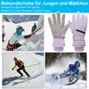 Handschuhe Winter Damen,Fahrradhandschuhe Wasserdicht Produktbild-Vorschau 7