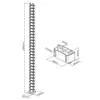 InLine Kabelkanal flexibel für höhenverstellbare Tische, 4 Produktbild-Vorschau 8