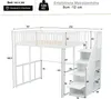 Flieks Etagenbett 140x200cm mit Stauraumtreppe, Kinderbett Produktbild-Vorschau 7