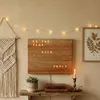 WordClock Jupiter Holz Optik - elegante Wortuhr in Deutsch Produktbild-Vorschau 11