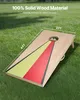 A cornhole board is placed on a grassy lawn. Produktbild-Vorschau