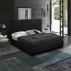 Letto singolo grande completo in tessuto con giroletto Anteprima dell’immagine prodotto 1