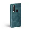 A teal flip-style phone case is shown from the side against a white background. Produktbild-Vorschau