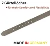 Fomax Ledergürtel Stilvoller Herren Veloursledergürtel, 3,8 Produktbild-Vorschau 6