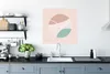MuchoWow® Poster Sommer - Tennisball - Pastell 75x75 cm - Produktbild-Vorschau 3